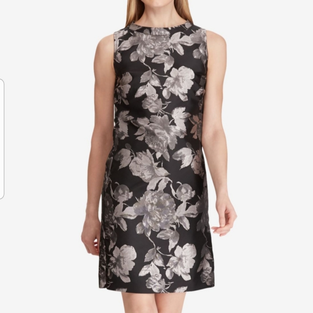 🆕️ AMERICAN LIVING | Floral-Print Jacquard Dress
